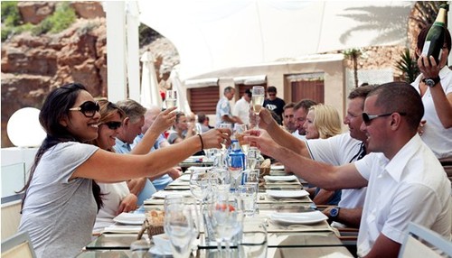 Club Yachting Life Rally lunch © Merijn de Waard